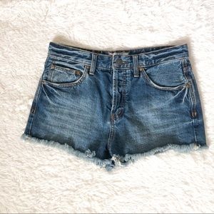 Free People Jean Shorts. 26